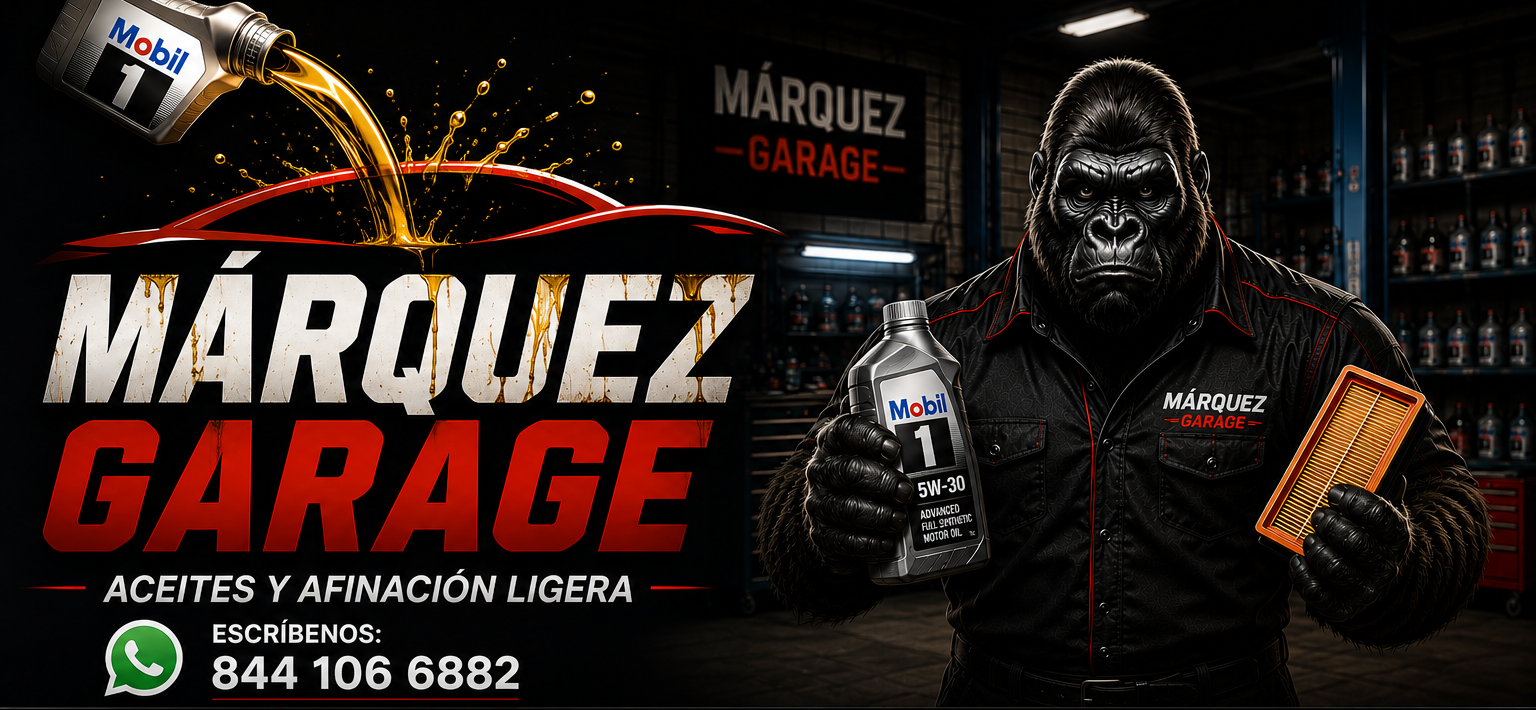 Márquez Garage, especialistas en cambio de aceite y afinaciones en Saltillo